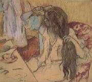 Woman at Her Toilette (mk05), Edgar Degas